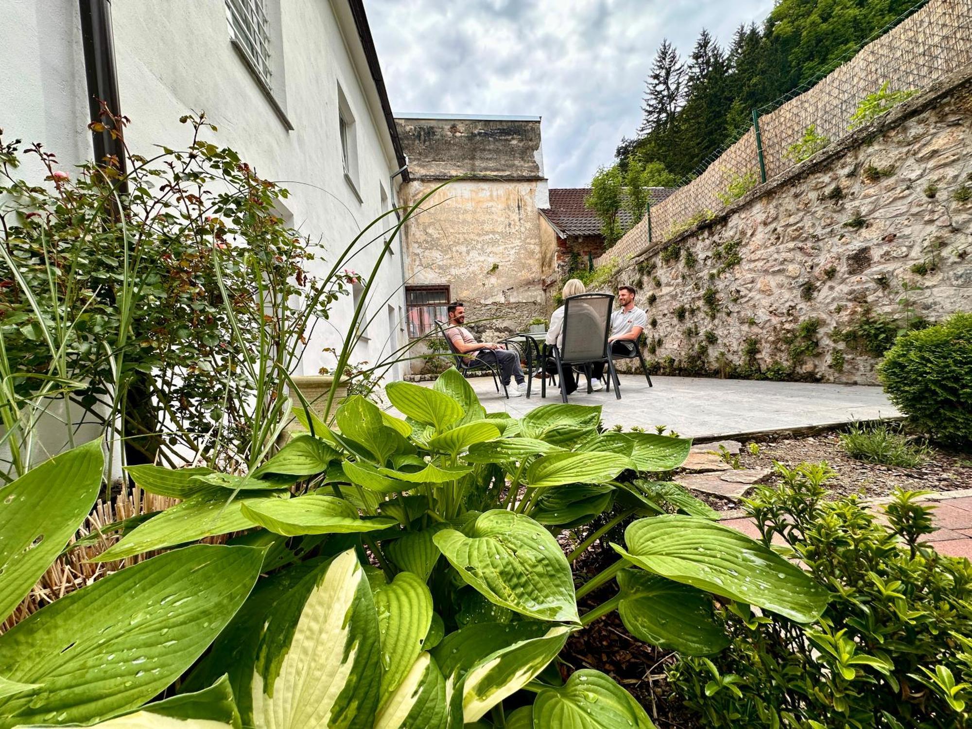 Schoene Ferienwohnung Schottwien Bagian luar foto