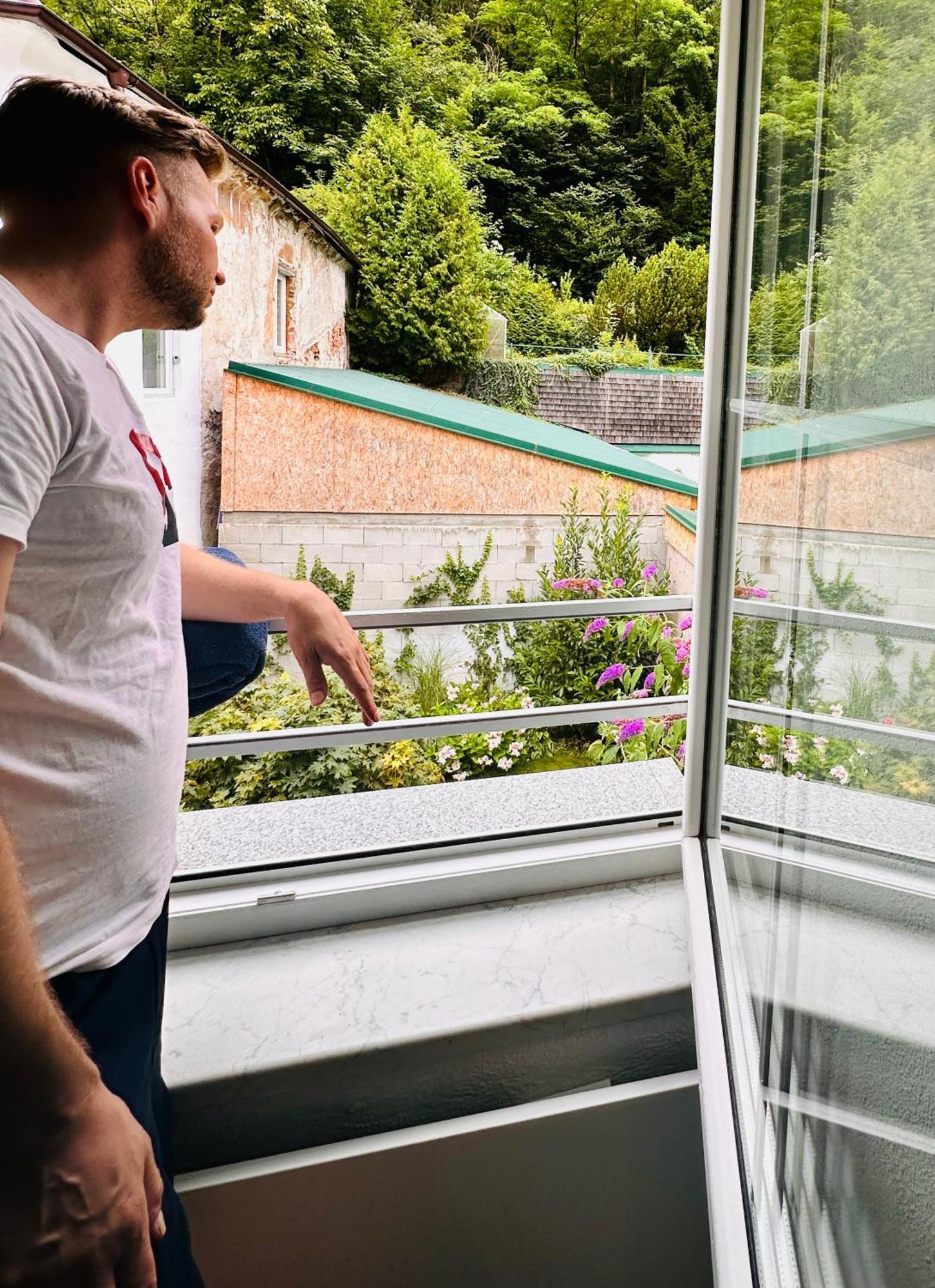 Schoene Ferienwohnung Schottwien Bagian luar foto